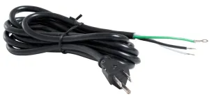 16/3 120V Heavy Duty Power Cord 8' UL