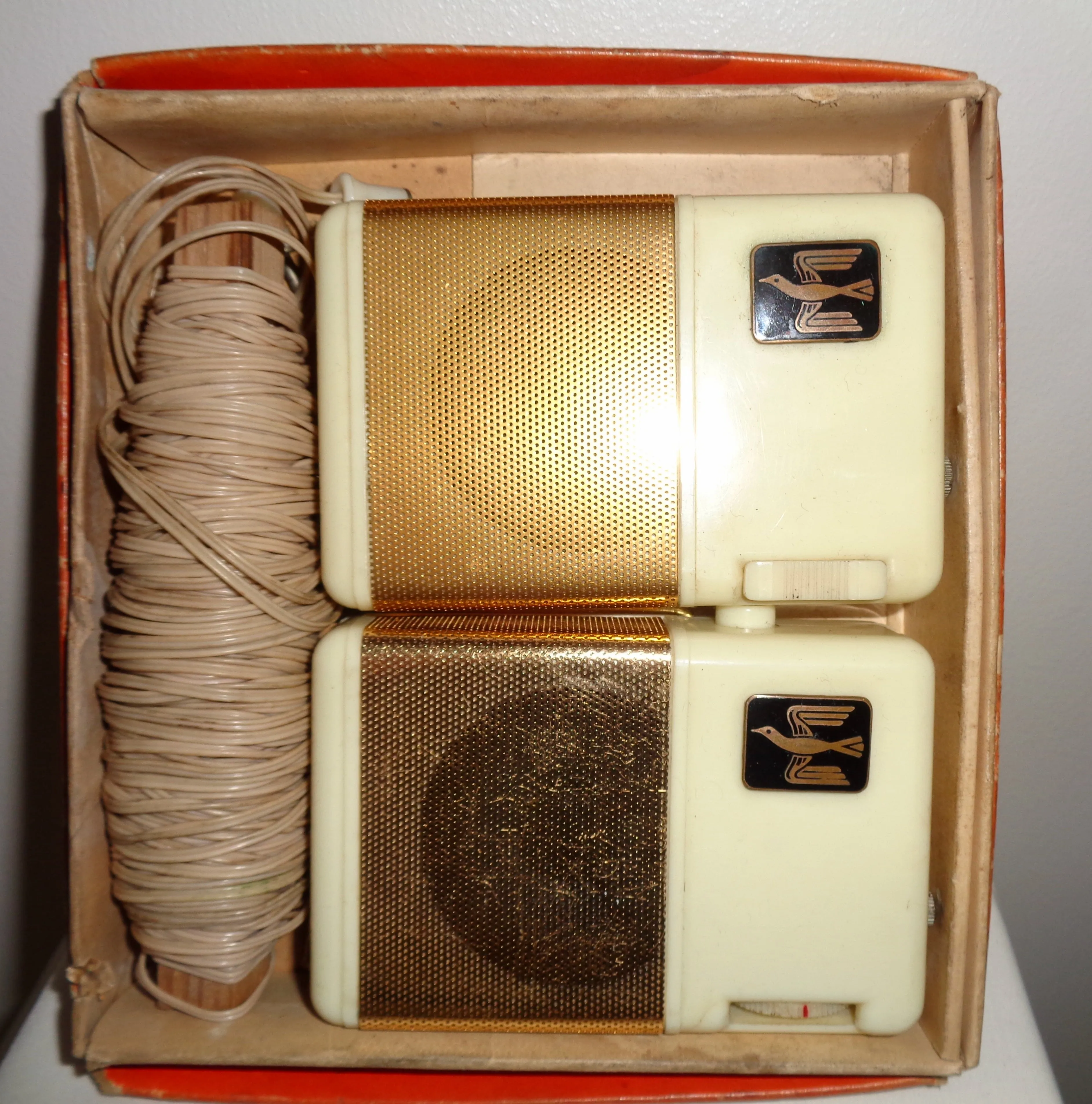 1960s Pigeon Minicom Transitor Intercom