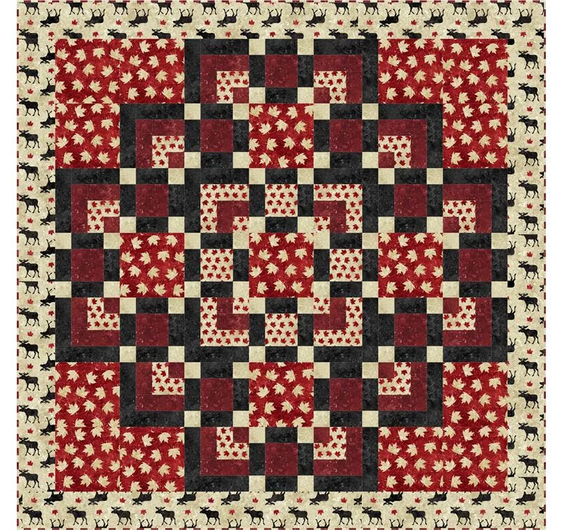 A Flair for Square Quilt Pattern SM-141 - Paper Pattern