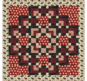 A Flair for Square Quilt Pattern SM-141 - Paper Pattern