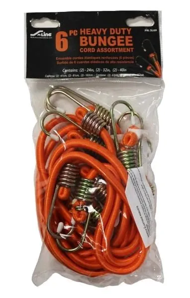 Ancra Cargo 6-PC. Heavy-Duty Bungee Cord Assortment