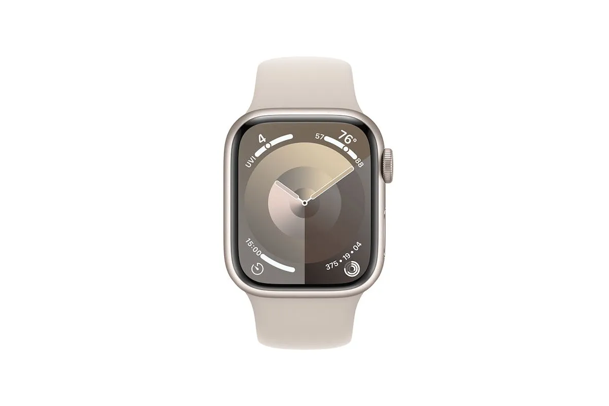 Apple Watch Series 9 Cellular | 41mm | Starlight Aluminium Starlight Sport Band M/L