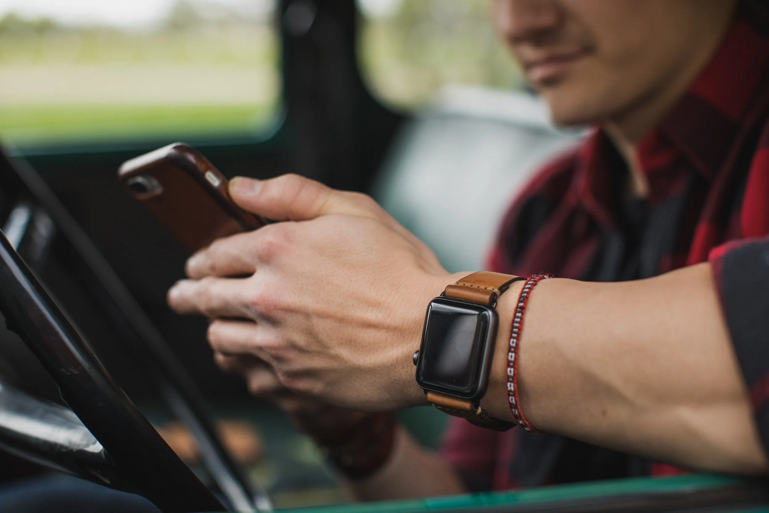 Apple Watch Strap // Cognac Cordovan