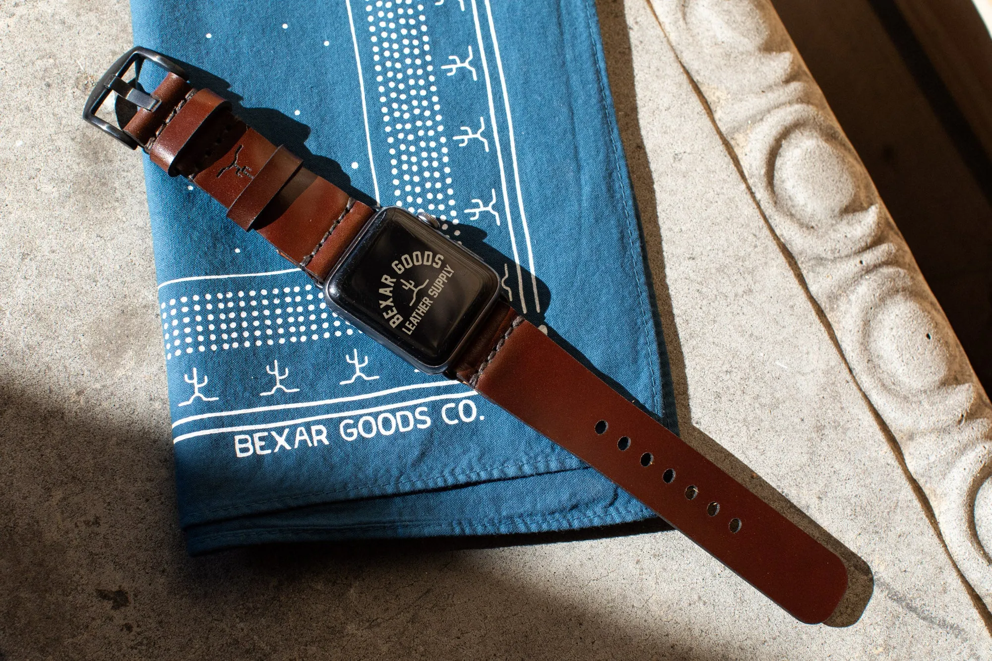 Apple Watch Strap // Cognac Cordovan