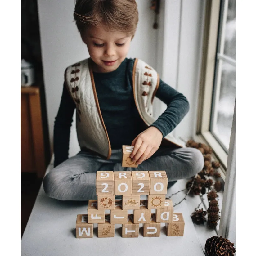 Bamboo ABC Blocks