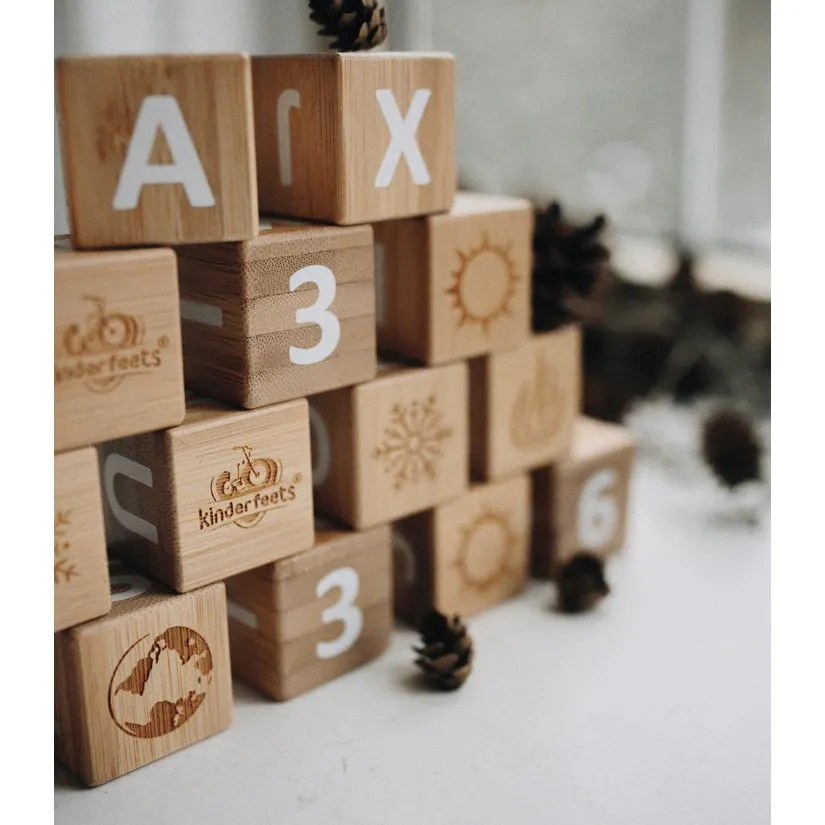 Bamboo ABC Blocks