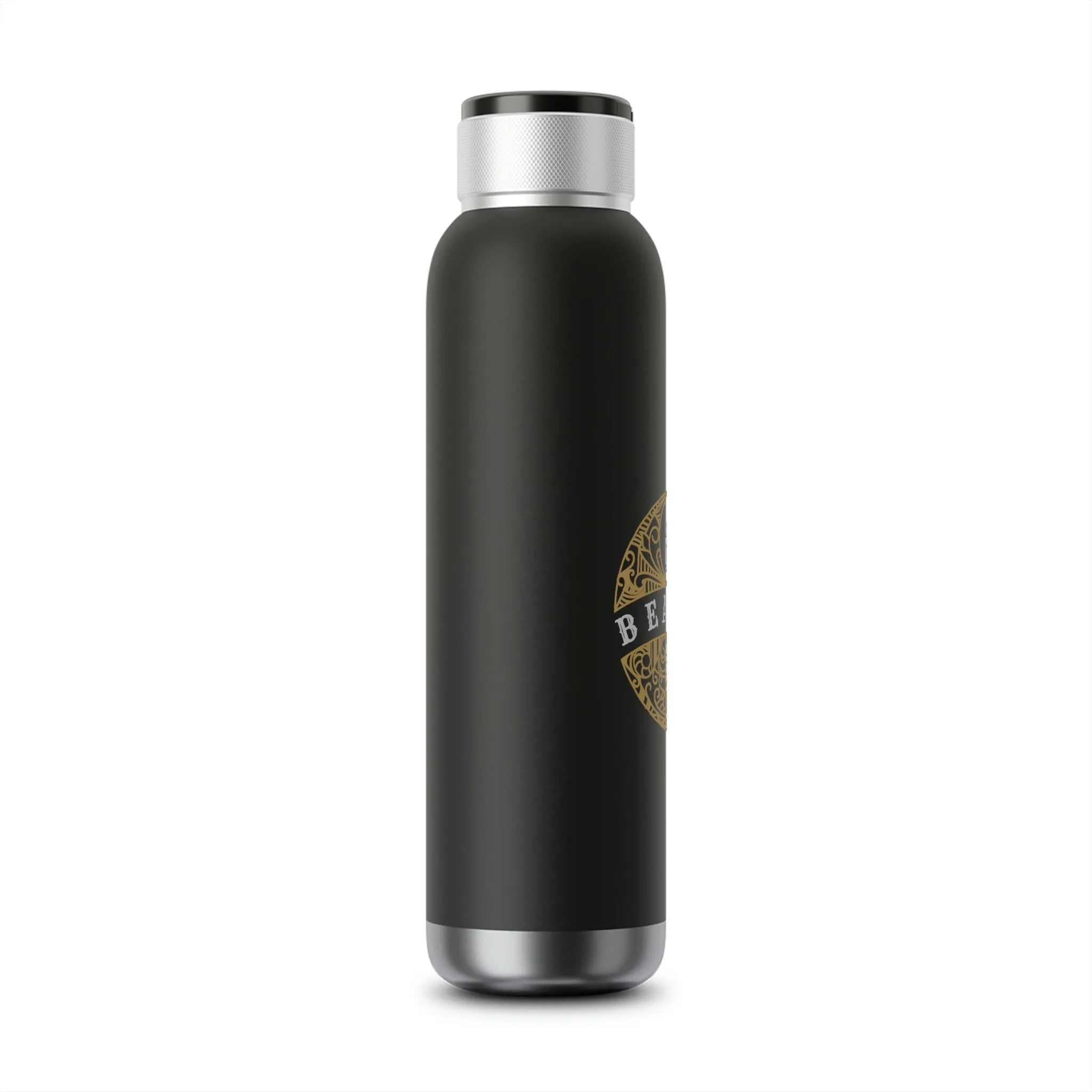 Beardy Tattoo (Bearded Dragon) | Soundwave Copper Vacuum Audio Bottle 22oz