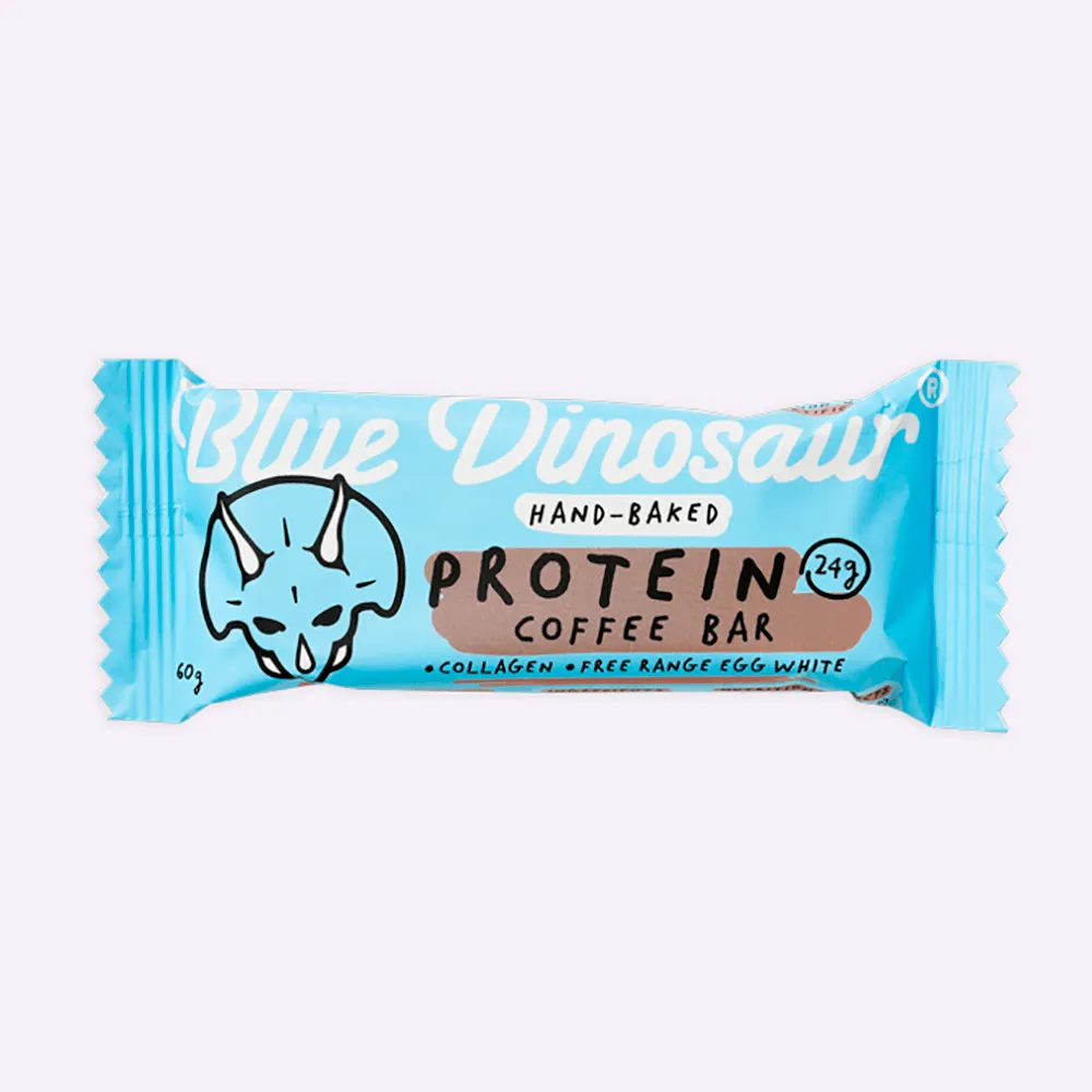 Blue Dinosaur Protein Bars - Coffee