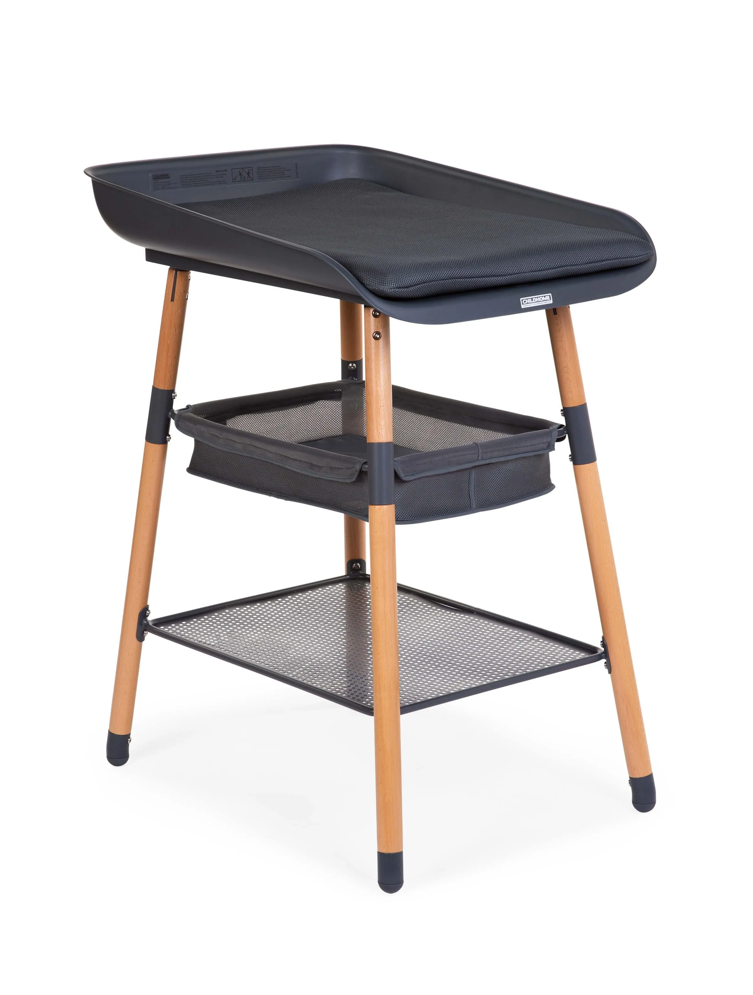 Childhome Evolux Changing Table - Natural Anthracite