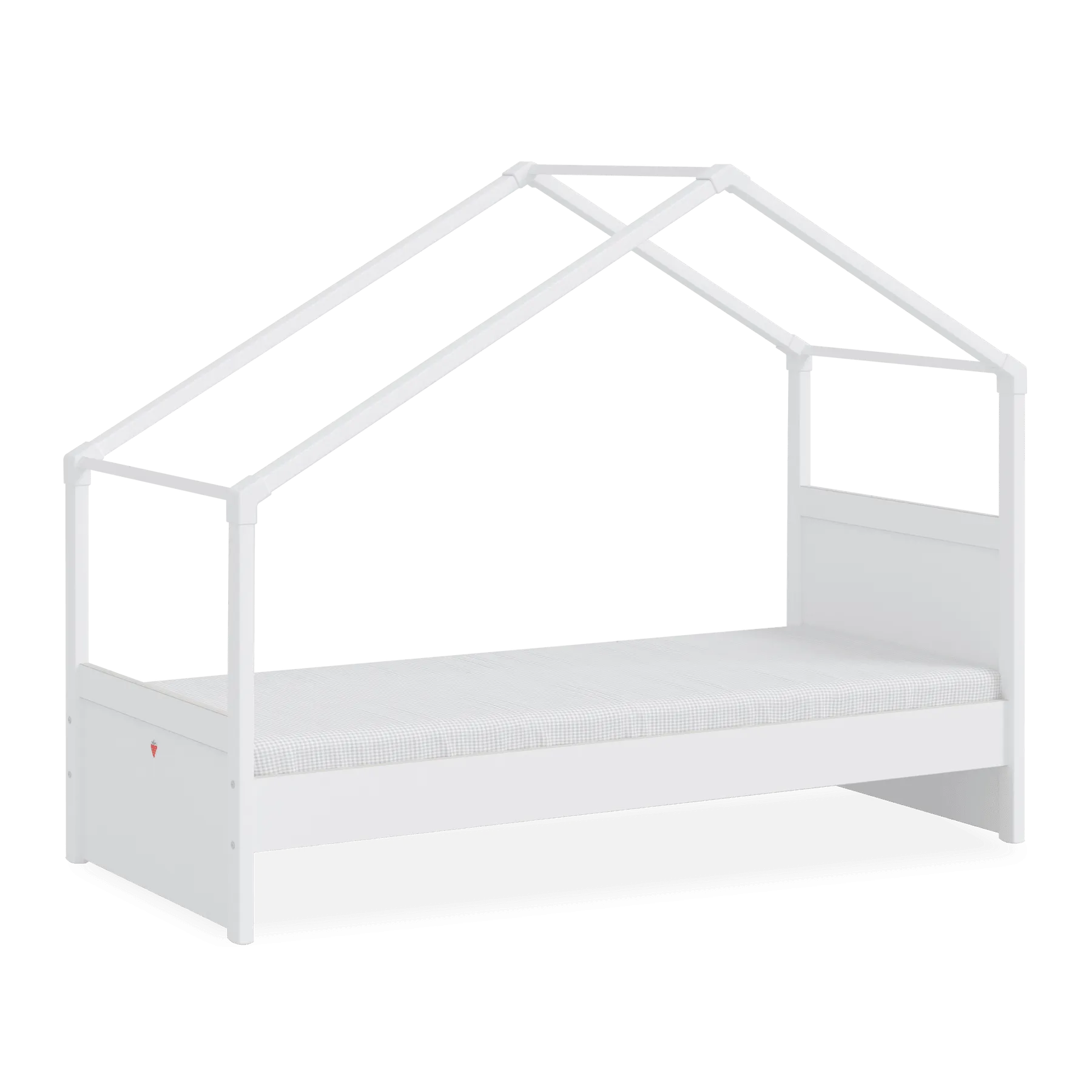 Cilek Montes White Side Roof Bed (90x200 Cm) - Dual Height