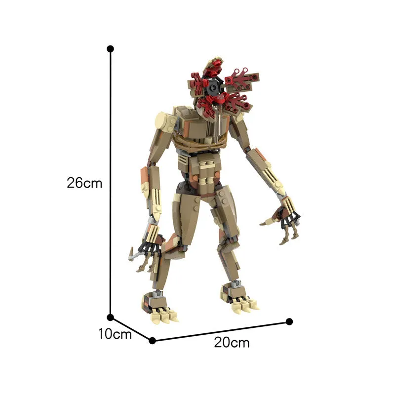 Classic Action Figure Demogorgobed Model Bricks MOC-38943 Compatible Building Blocks Assemble Kids DIY Toys for Child Xmas Gifts