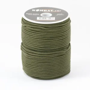 Cord: 'Para' Cord. Generic. Full 100mts Roll. New. Olive Green.