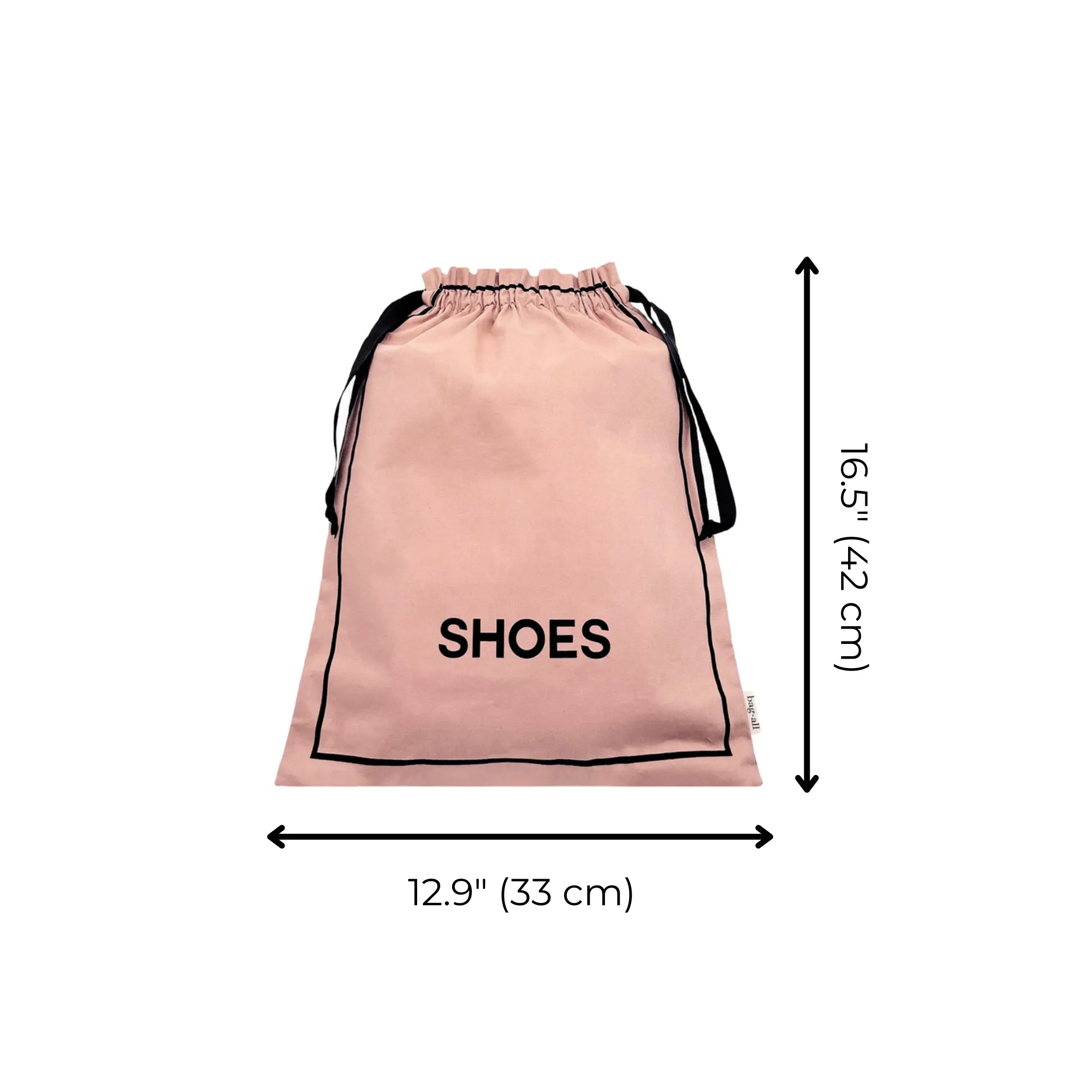 Couture Shoe Travel Bag, Pink/Blush