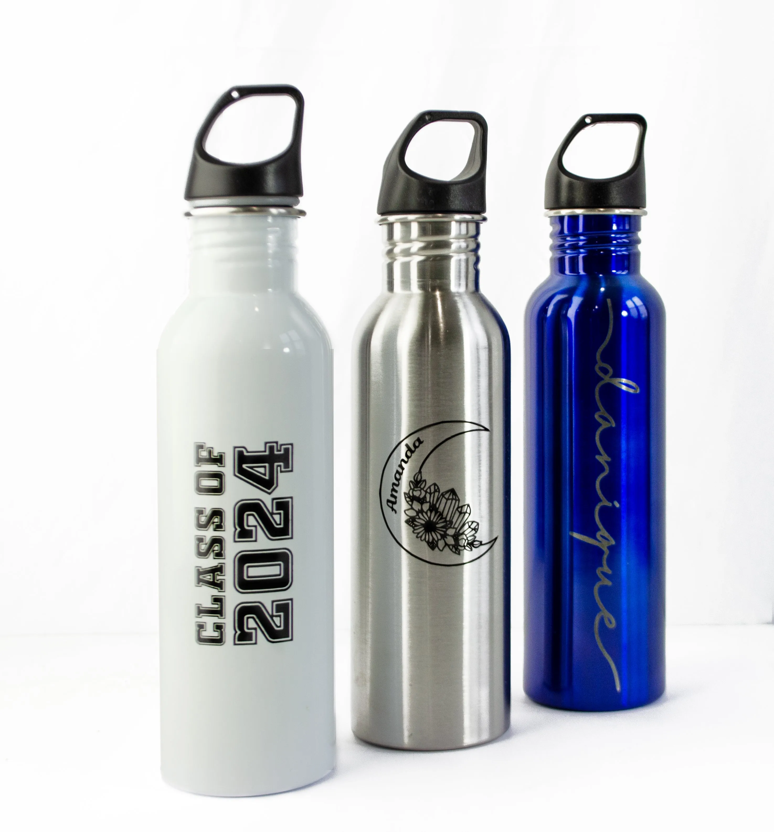 Custom Engraved Name Personalized Water Bottle