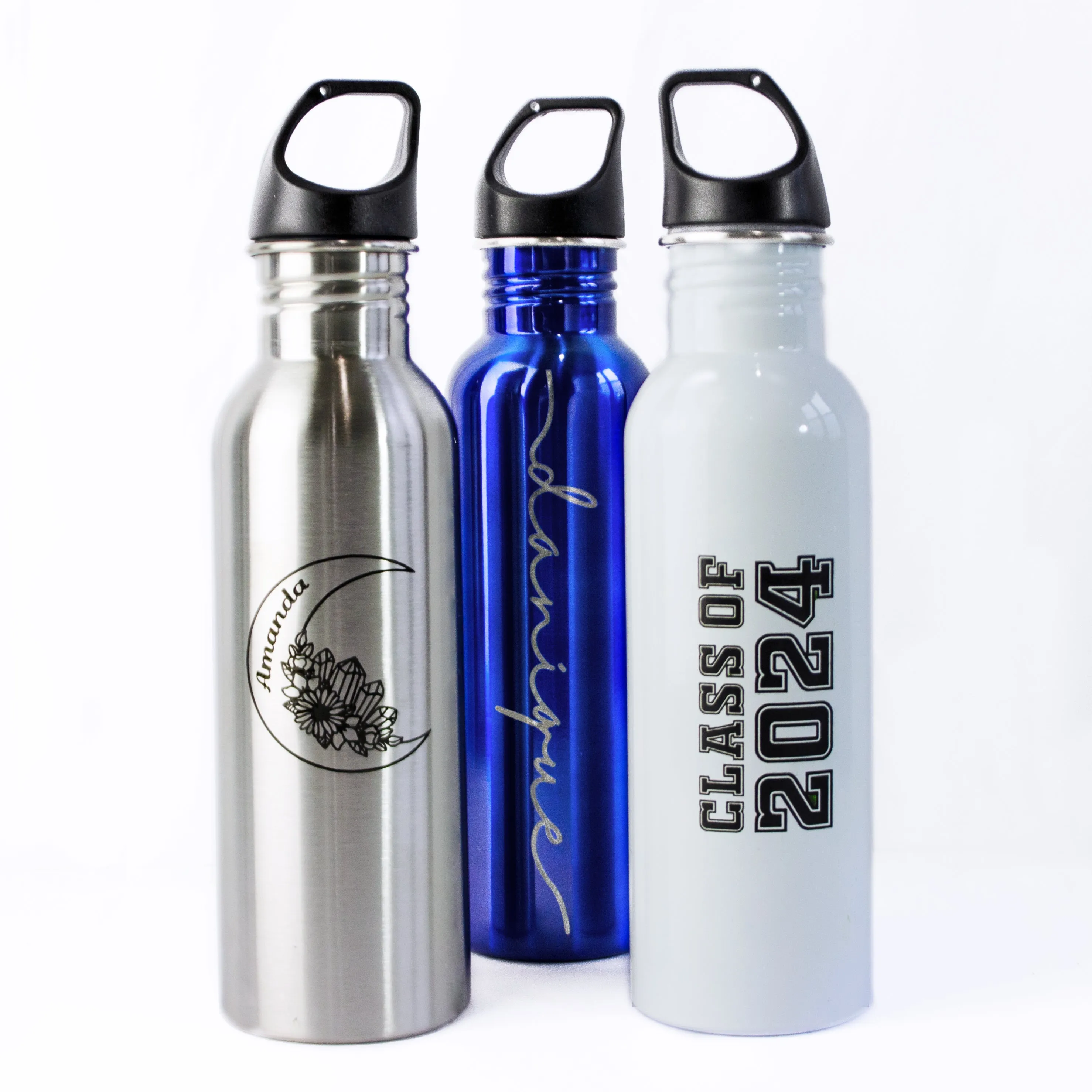 Custom Engraved Name Personalized Water Bottle