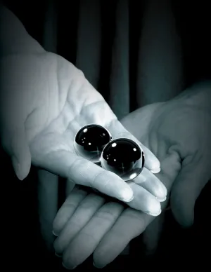 Fetish Fantasy Limited Edition Black Glass Ben-wa Balls