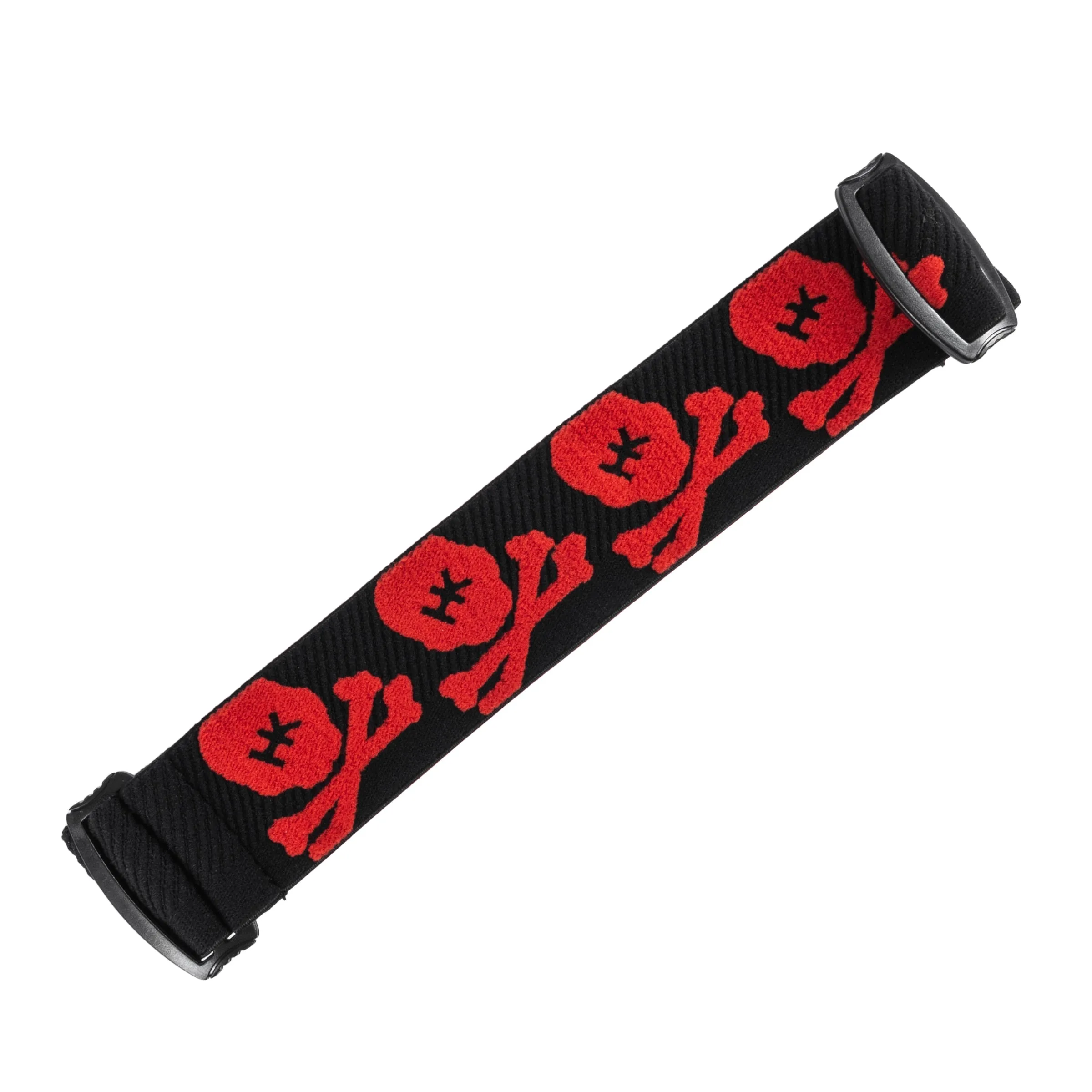 Goggle Strap - Bones Red