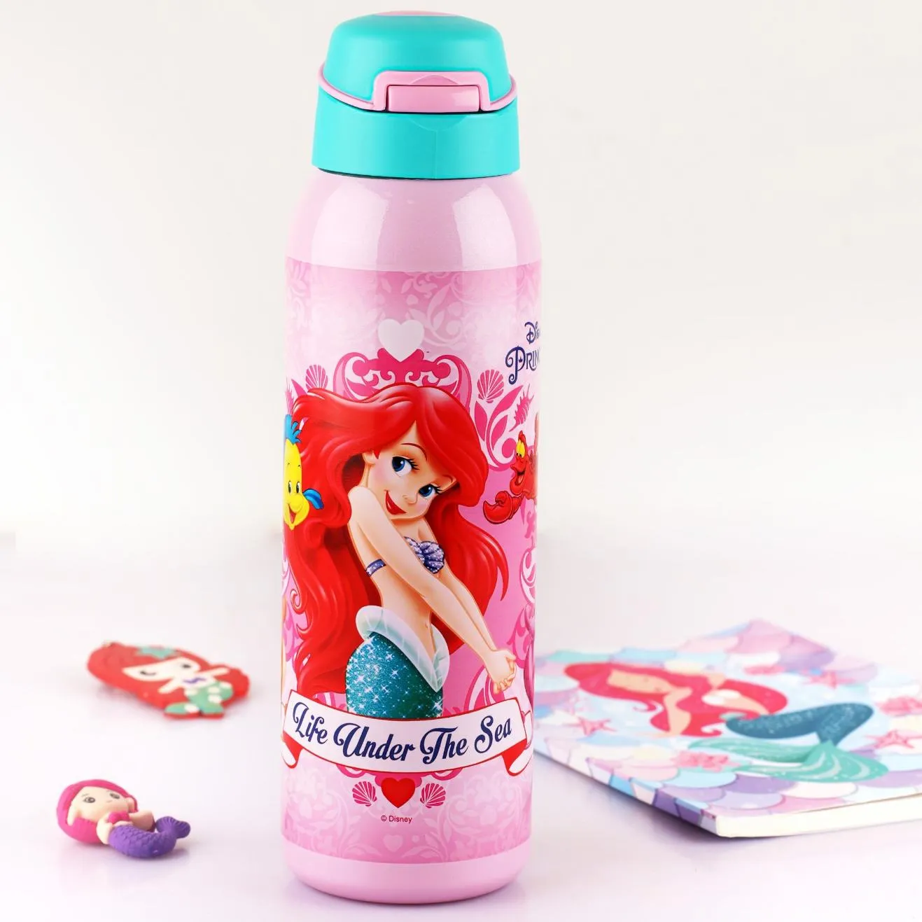 Gym-Star Toons Hot & Cold Stainless Steel Kids Water Bottle, 650ml