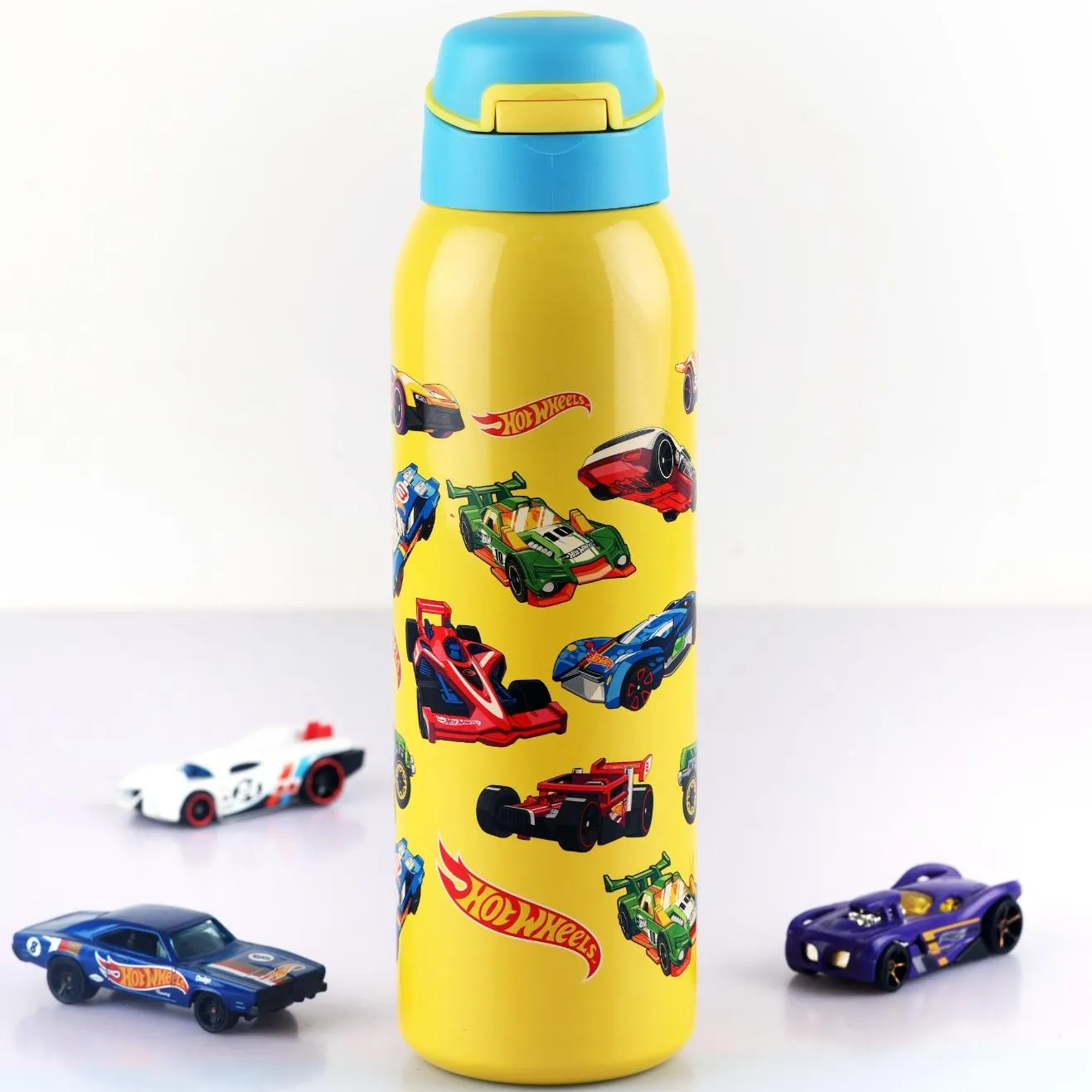 Gym-Star Toons Hot & Cold Stainless Steel Kids Water Bottle, 650ml