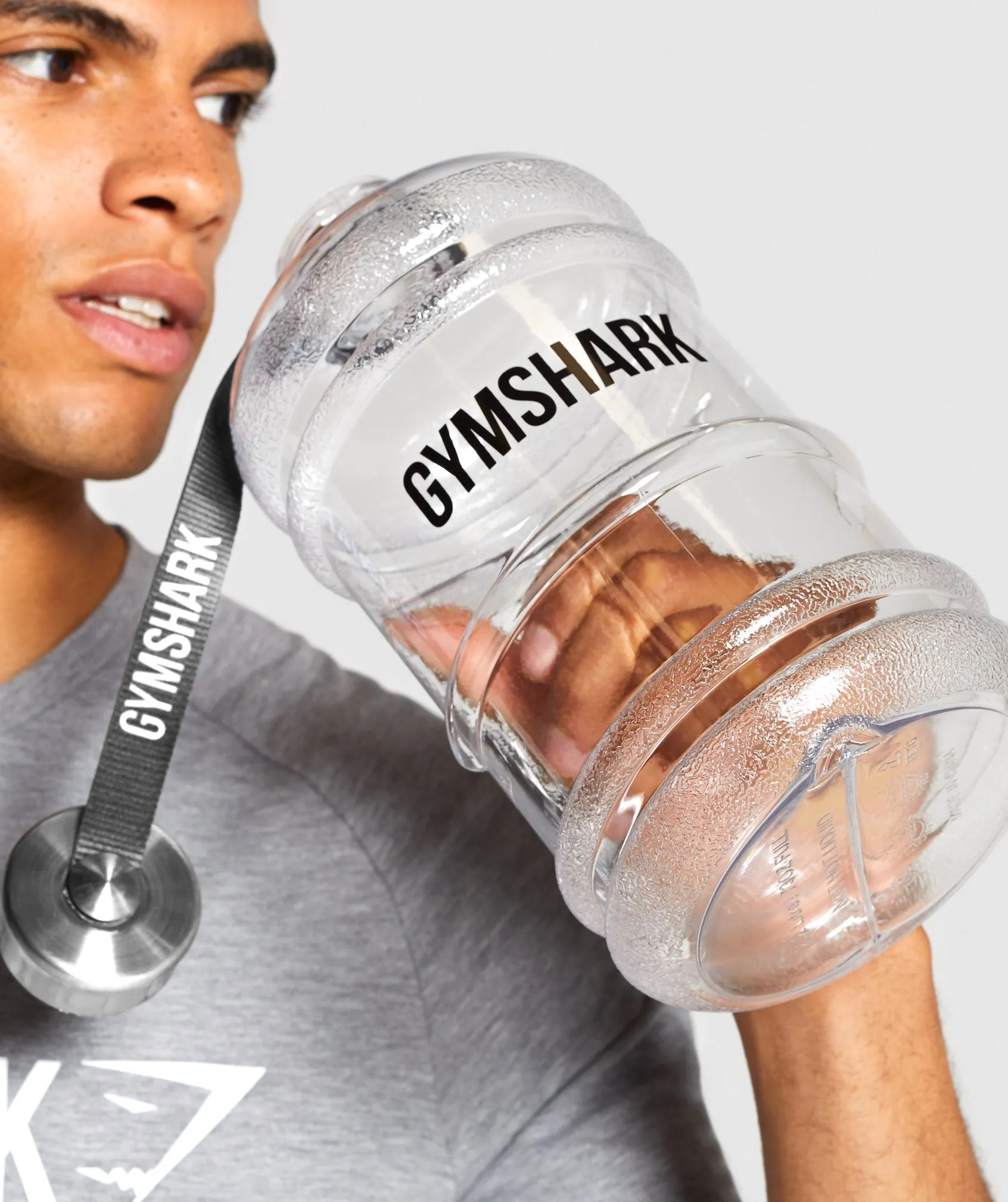 Gymshark Half Gallon Water Bottle - Black Logo