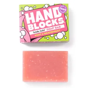 Hand Blocks Hand Soap Bar - Mint & Grapefruit