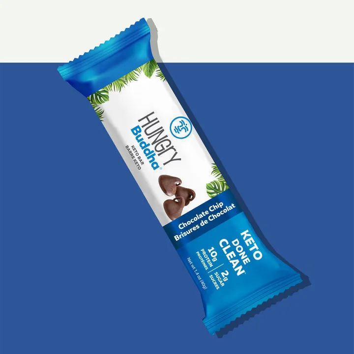 Hungry Buddha Keto Bar - Chocolate Chip (40g)