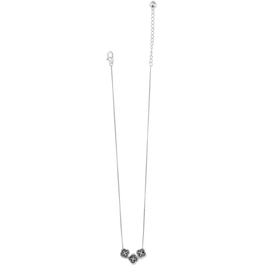 Interlok Trio Petite Necklace