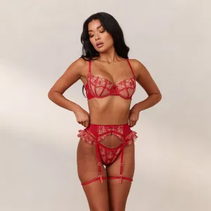 Isadora Intimates Bra (Set) - Maroon