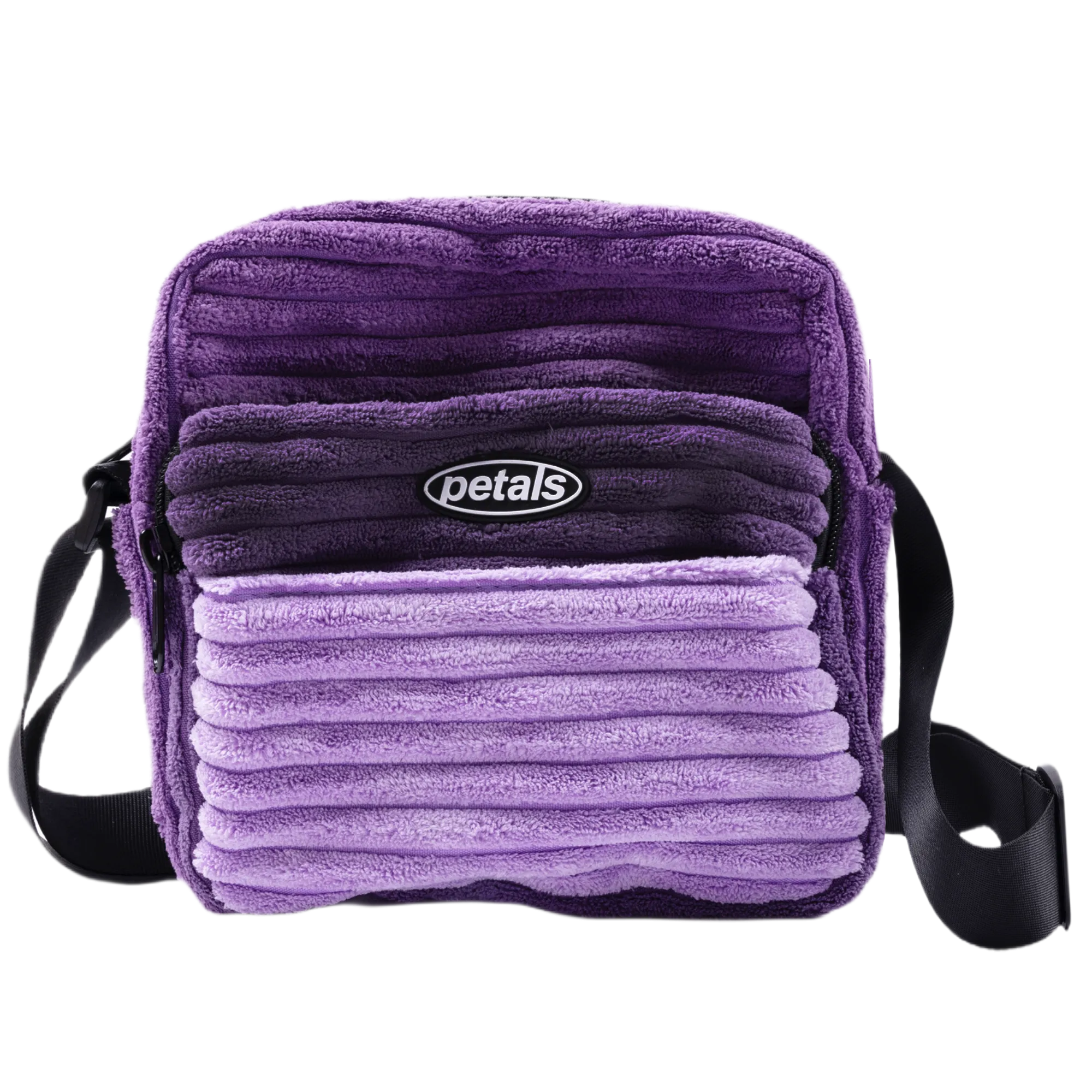 Jumbo Cords Shoulder Bag in Multi-Purple