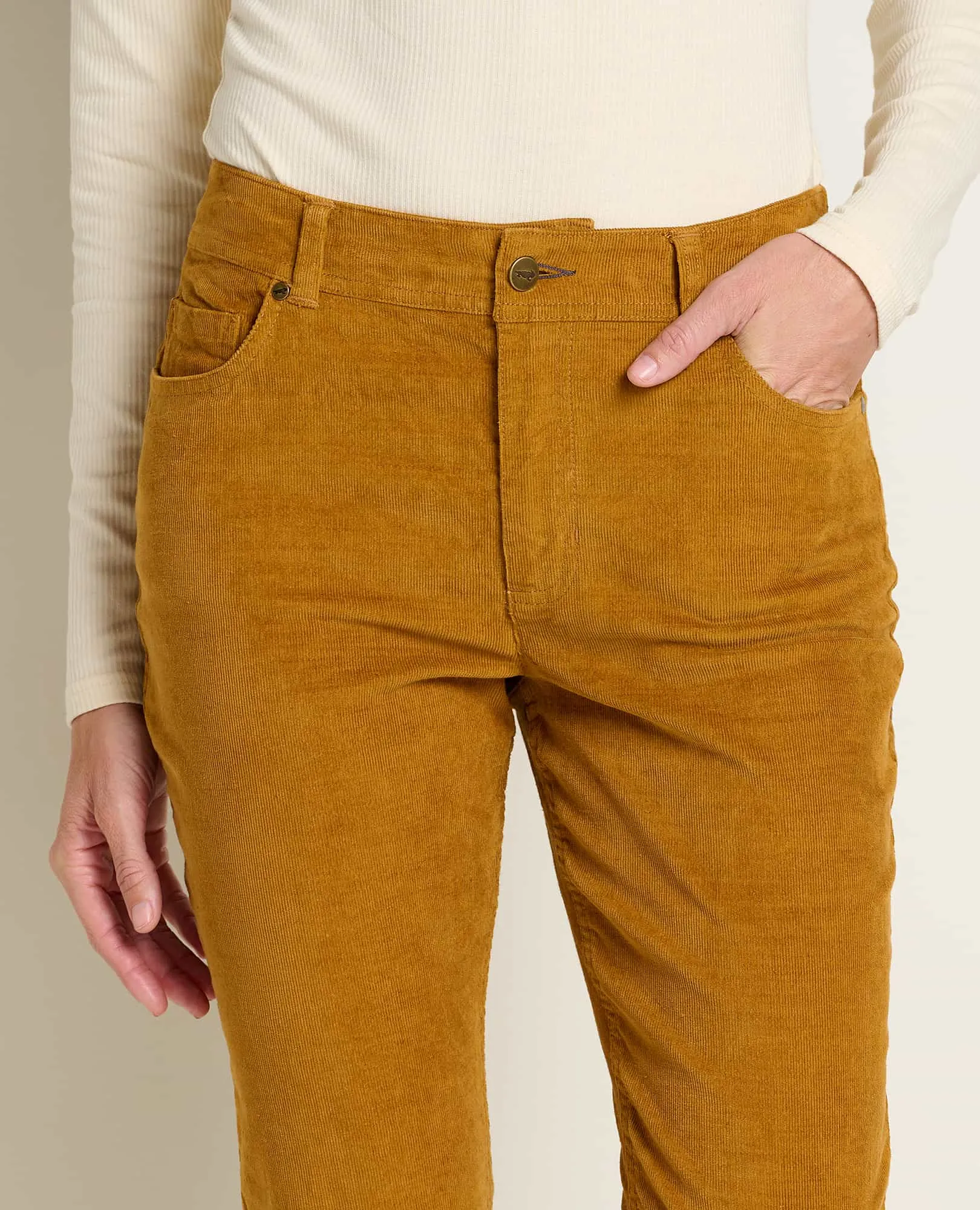 Karuna Cord 5 Pocket Skinny Pant