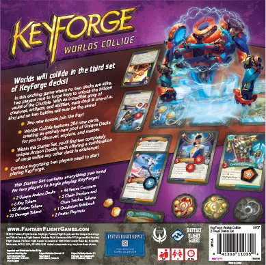 KEYFORGE WORLDS COLLIDE TWO PLAYER STARTER