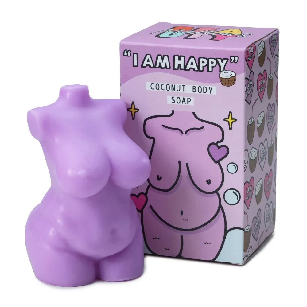 Mallows Beauty 'I Am Happy' Coconut Body Soap