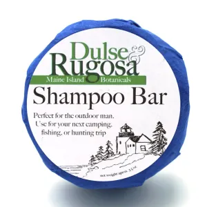 Men's Moisturizing Seaweed Shampoo with Sugar Kelp 3 oz Bar - Dulse & Rugosa