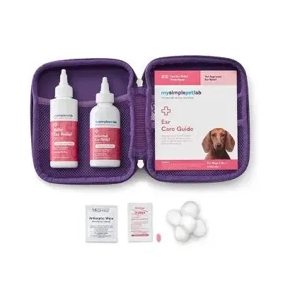 New - MySimplePetLab Dog Ear Care Kit