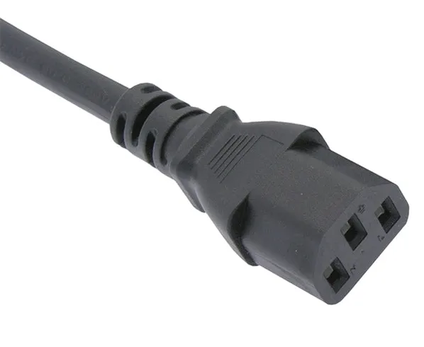 Power Cord, Hospital Grade, 5-15P to C13 SJT 18/3