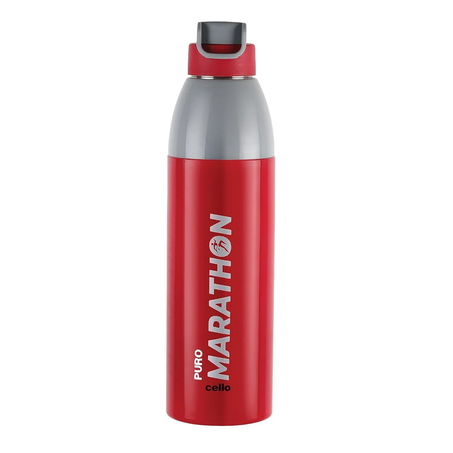 Puro Steel X Marathon Water Bottle with Inner Steel