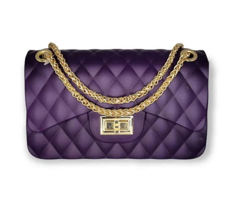 Quilted Matte Shoulder Bag