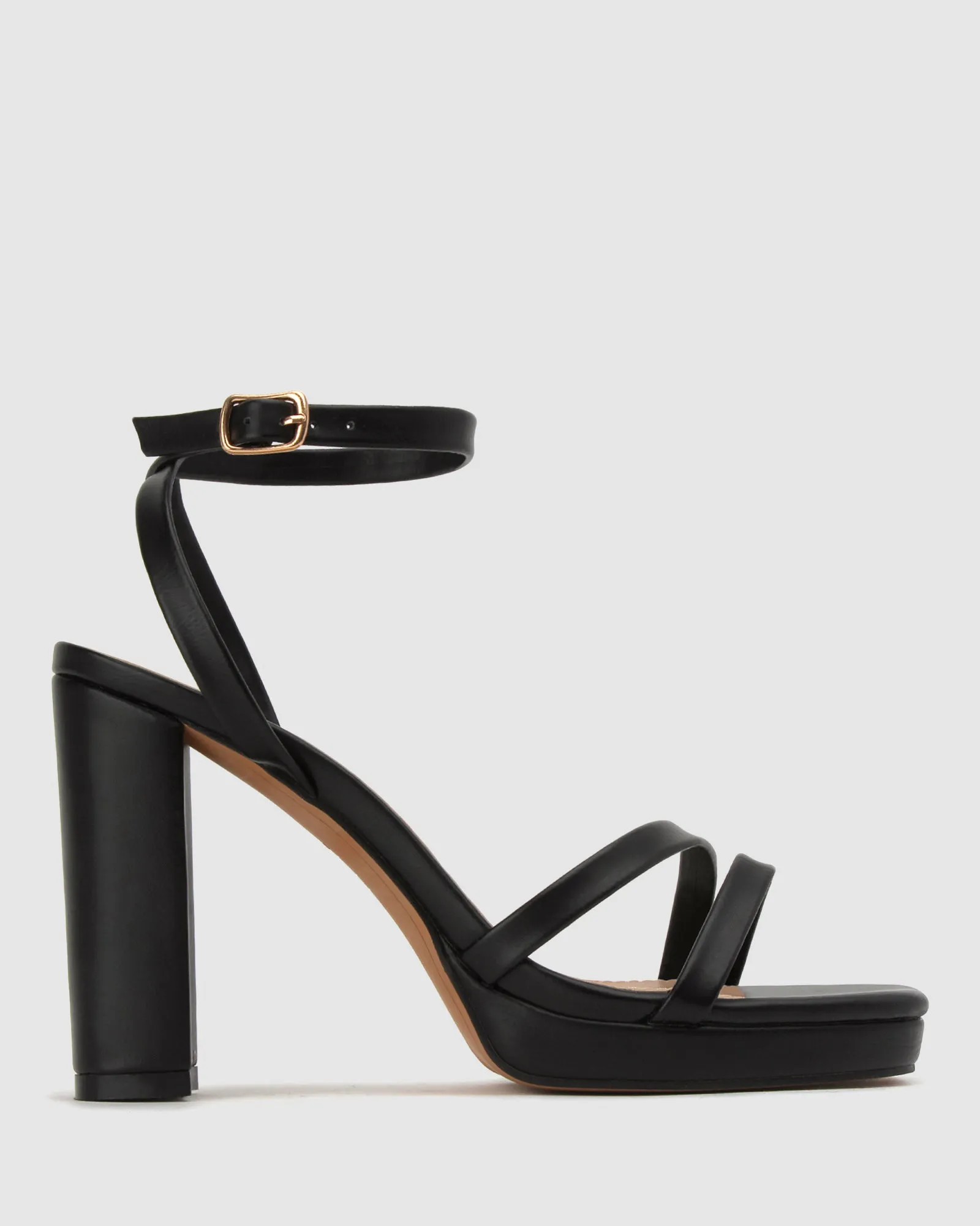 RAPUNZEL Platform Block Heel Sandals