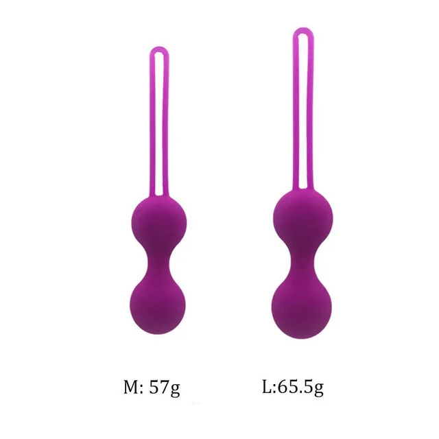 Smart Kegel Ball Safe Silicone Vaginal Chinese Balls For Woman Ben Wa Ball Geisha Balls Sex Toys Pussy Tighten Exercise Machine