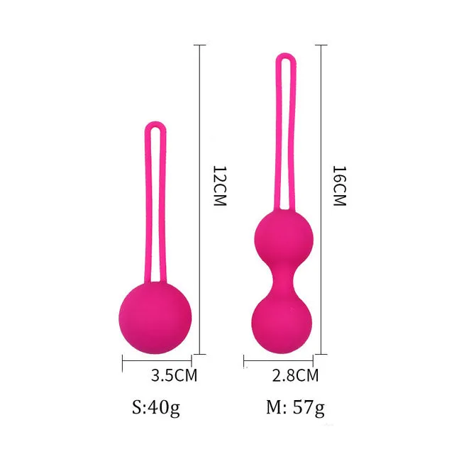 Smart Kegel Ball Safe Silicone Vaginal Chinese Balls For Woman Ben Wa Ball Geisha Balls Sex Toys Pussy Tighten Exercise Machine