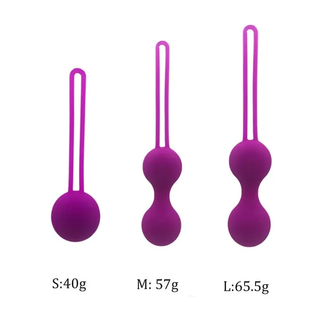 Smart Kegel Ball Safe Silicone Vaginal Chinese Balls For Woman Ben Wa Ball Geisha Balls Sex Toys Pussy Tighten Exercise Machine