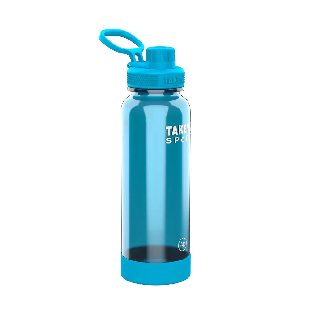 Takeya 40oz Tritan Sport Water Bottle With Spout Lid