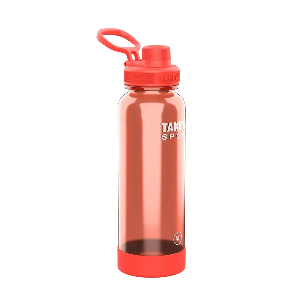 Takeya 40oz Tritan Sport Water Bottle With Spout Lid