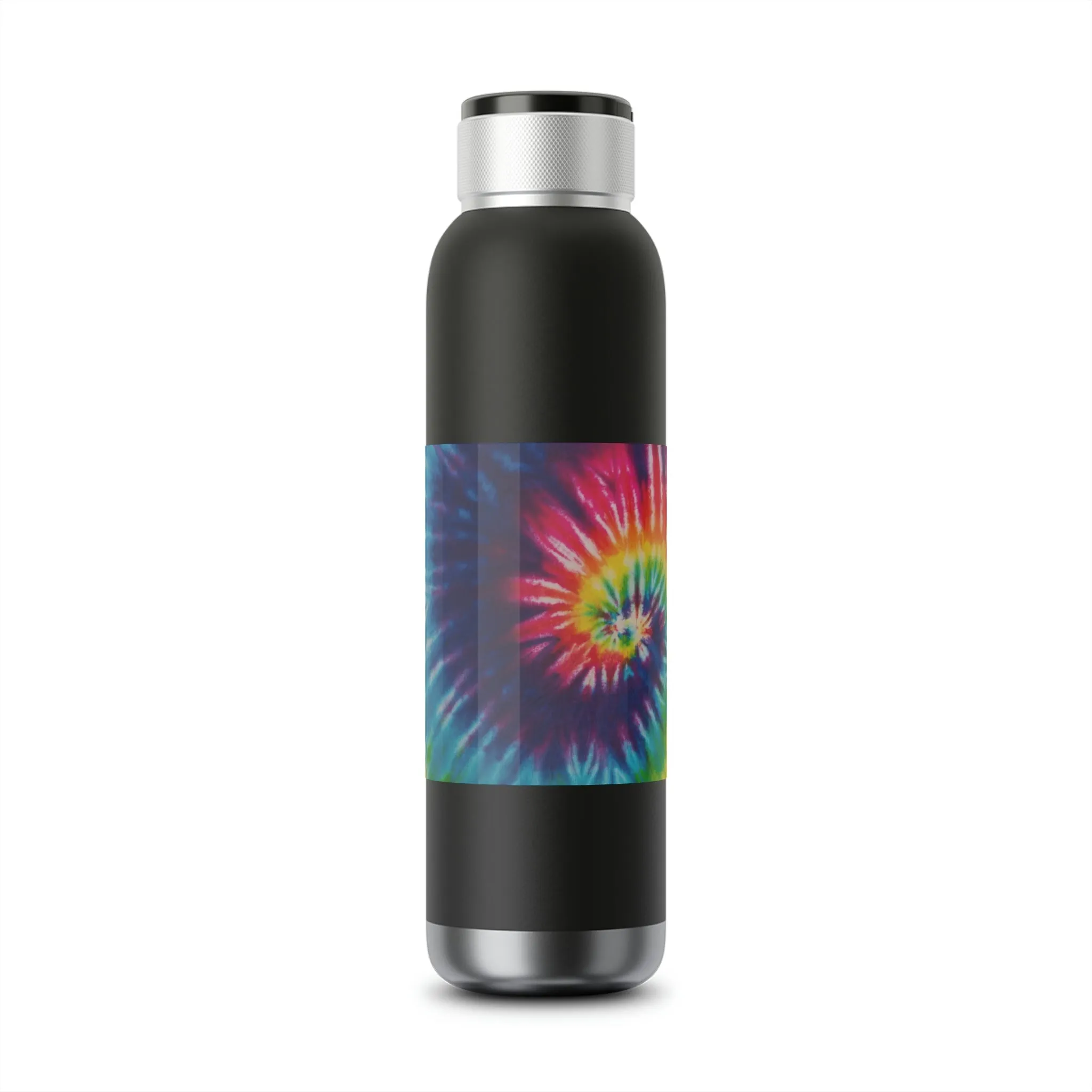 Tie Dye | Soundwave Copper Vacuum Audio Bottle 22oz