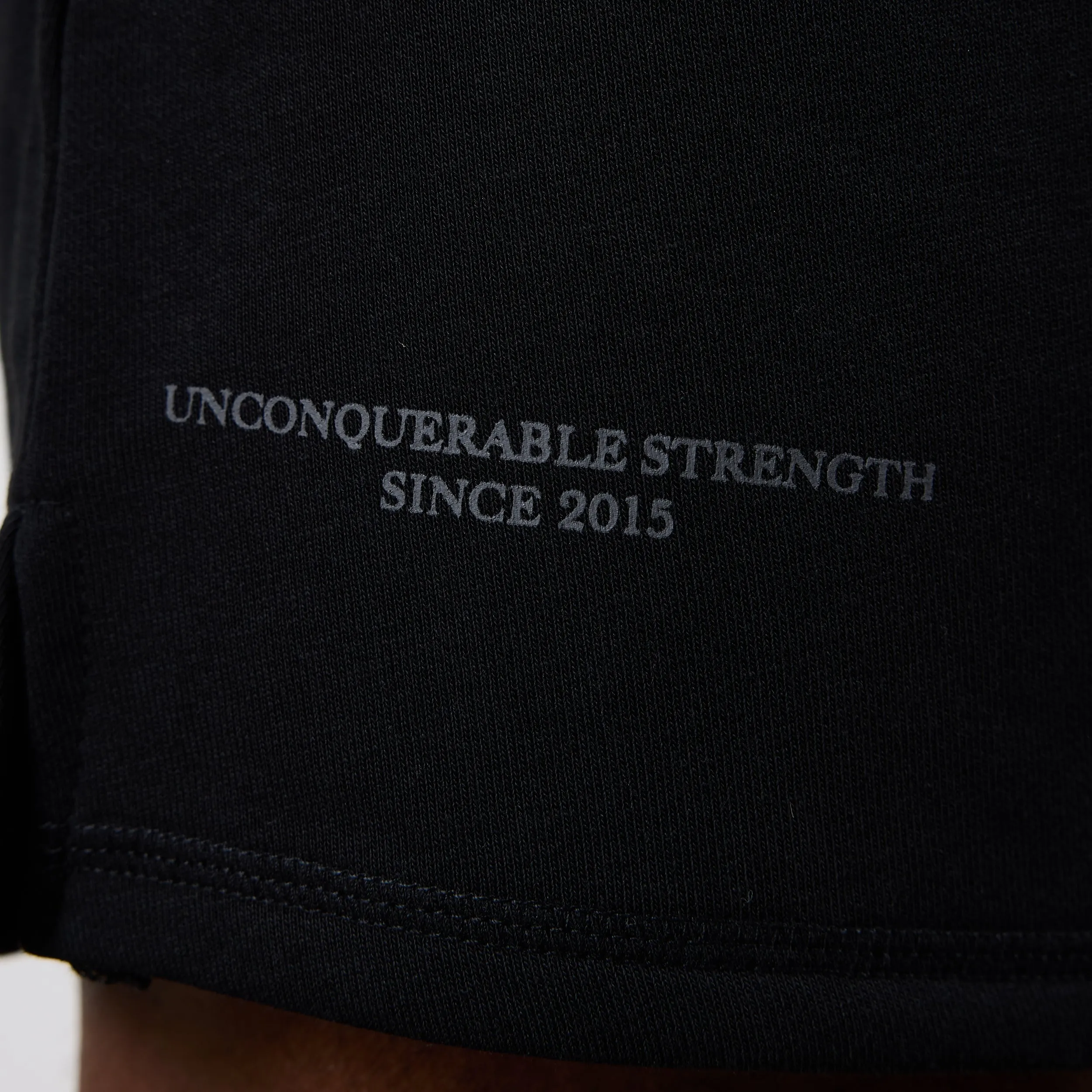 Vanquish Black Unconquerable Strength Wide Leg Shorts