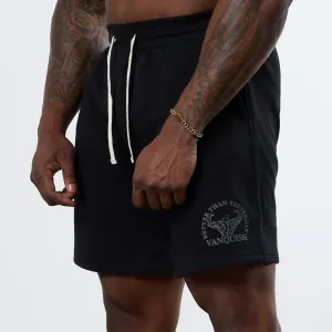 Vanquish Black Unconquerable Strength Wide Leg Shorts