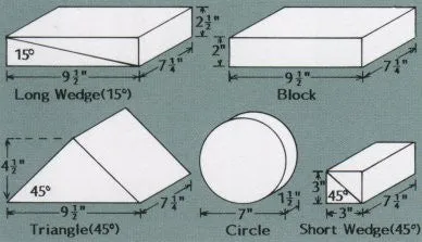 Wolfoam Positioning Blocks